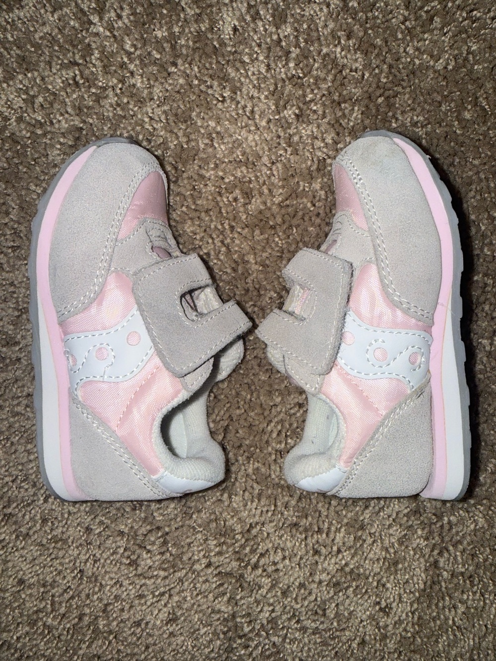 Saucony Baby Jazz Hook & Loop Sneakers SIZE 6M